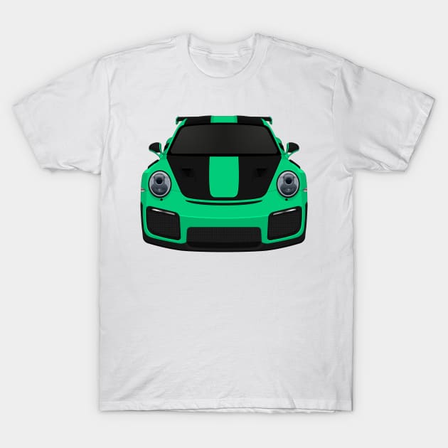 GT2RS Lime-green1 T-Shirt by VENZ0LIC